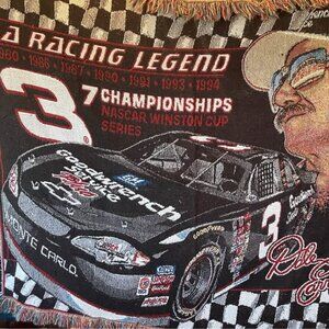 Dale Earnhardt throw blanket